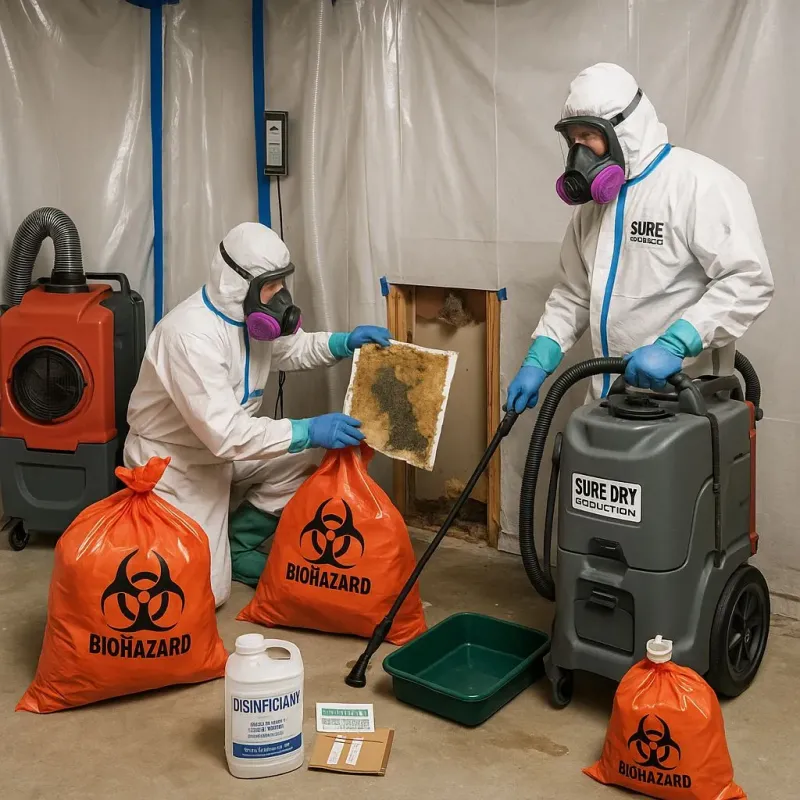 Contaminated Water Handling Protocols process in Juncos, PR